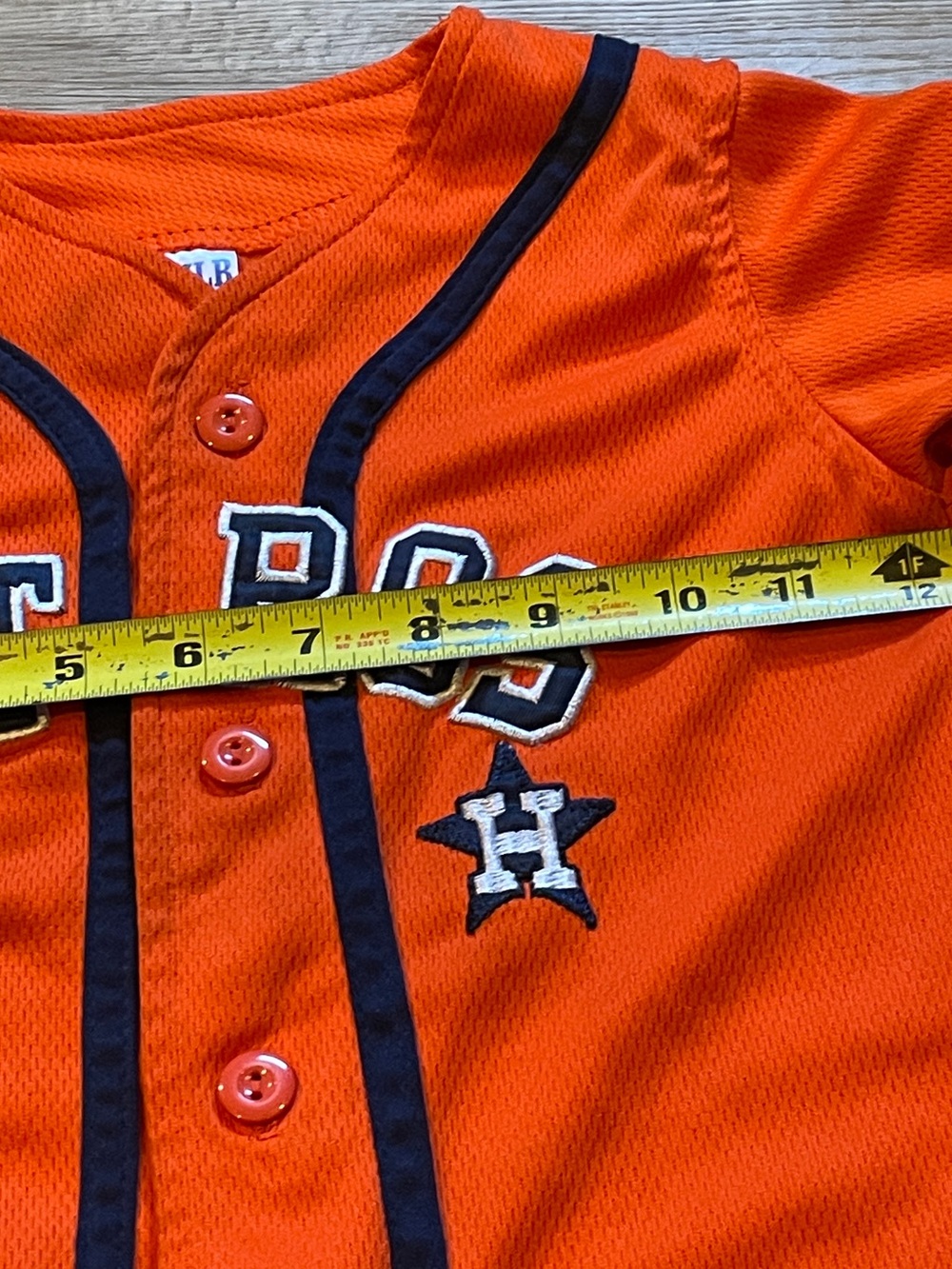 Youth Nike Houston Astros Alternate Orange Limited Jersey  King Size - Picture 3 of 5